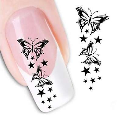 NAIL ART - WATER TRANSFER