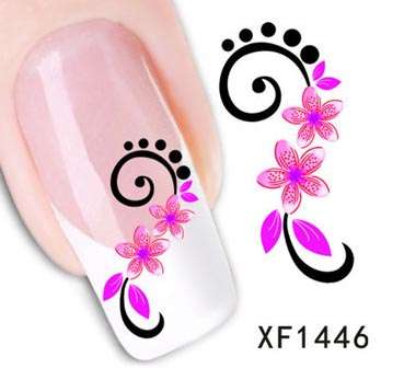 NAIL ART - WATER TRANSFER