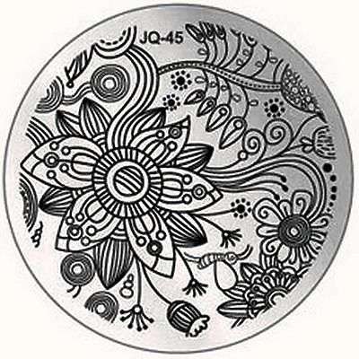 NAIL ART IMAGE STAMPING PLATE (JQ SERIES)