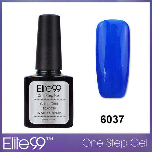 Elite99 10ml One Step Soak Off UV/LED Gel Polish (Blue)