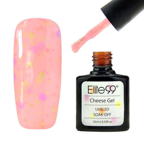 Elite99 10ml Cheese Candy Cream Soak Off UV/LED Gel Polish (Apricot Pink)