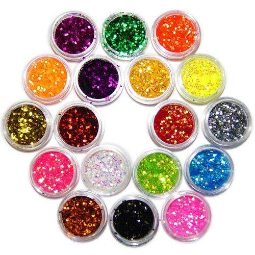 18 Colors Tiny Hexagon Nail Art Glitter Sequin  ***SALE***