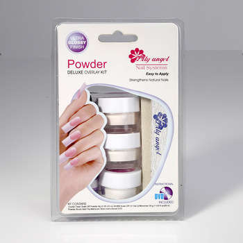 RONGYAN ACRYLIC POWDER 9PCS DELUXE OVERLAY KIT WITH TEACHING DVD  ***SALE***