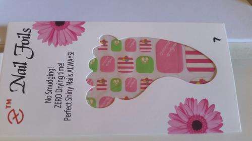TOE NAIL ART FOILS