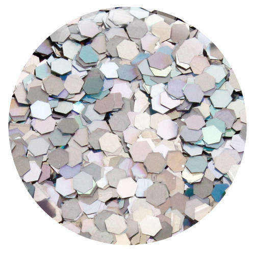 HEXAGON JAR - SILVER JEWEL