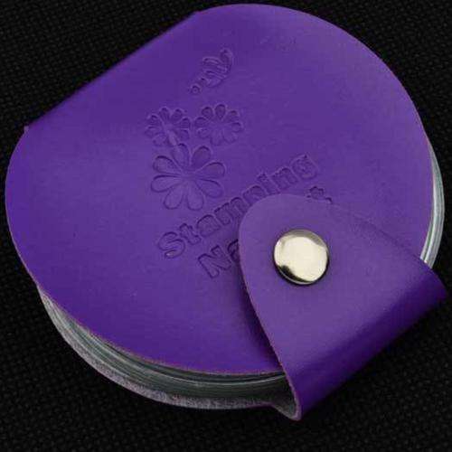 NAIL STAMP PLATE HOLDER - PURPLE