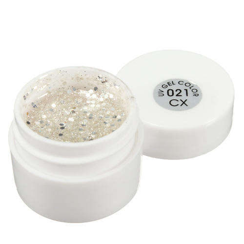 UV GEL - BIG WHITE GLITTER