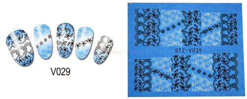 NAIL ART - WATER TRANSFER