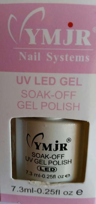 YMJR COLOR UV/LED SOAK OFF POLISH - 7.3ML -SILVER
