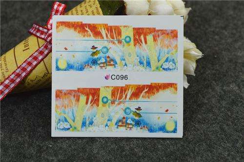 NAIL ART - WATER TRANSFER