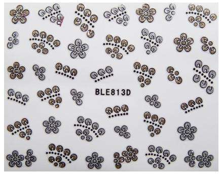 NAIL ART - GLITTER - STICKER