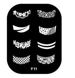 NAIL ART IMAGE STAMPING PLATE (F-SERIES)