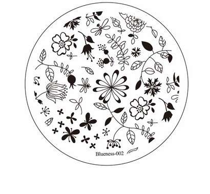 NAIL ART IMAGE STAMPING PLATE (BL-SERIES)