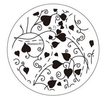 NAIL ART IMAGE STAMPING PLATE (BL-SERIES)