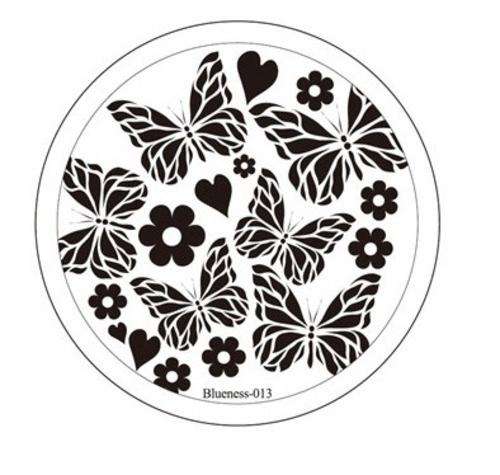 NAIL ART IMAGE STAMPING PLATE (BL-SERIES)