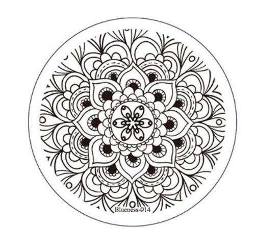 NAIL ART IMAGE STAMPING PLATE (BL-SERIES)