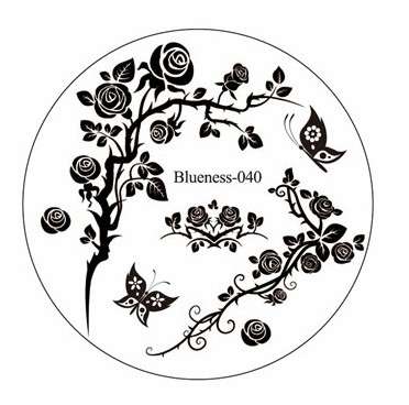 NAIL ART IMAGE STAMPING PLATE (BL-SERIES)