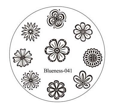 NAIL ART IMAGE STAMPING PLATE (BL-SERIES)
