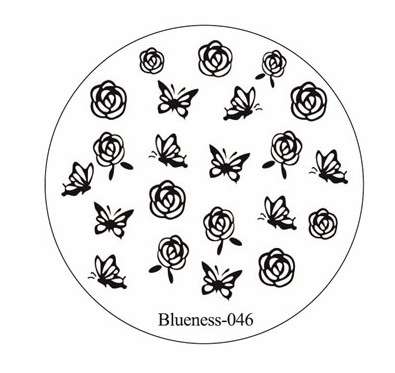 NAIL ART IMAGE STAMPING PLATE (BL-SERIES)