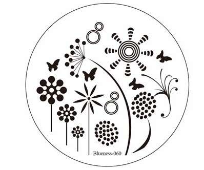 NAIL ART IMAGE STAMPING PLATE (BL-SERIES)