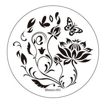 NAIL ART IMAGE STAMPING PLATE (BL-SERIES)