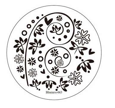 NAIL ART IMAGE STAMPING PLATE (BL-SERIES)