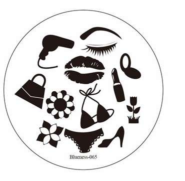 NAIL ART IMAGE STAMPING PLATE (BL-SERIES)