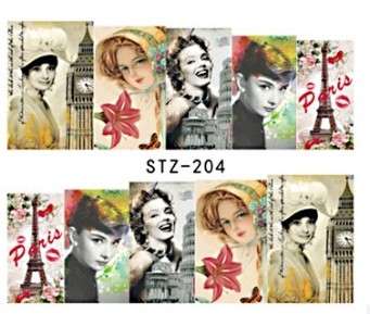 NAIL ART - WATER TRANSFER - WOMEN