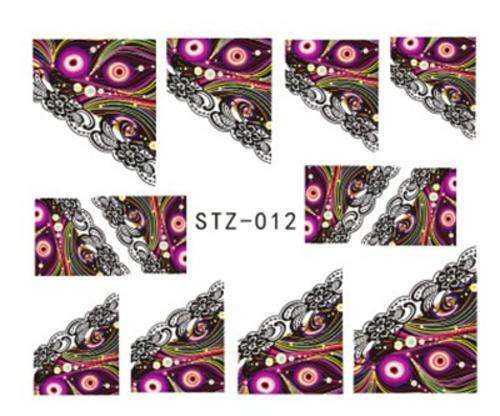 NAIL ART - WATER TRANSFER - PATTERN