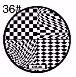 NAIL ART IMAGE STAMPING PLATE (OM-SERIES)
