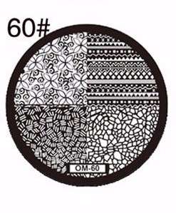 NAIL ART IMAGE STAMPING PLATE (OM-SERIES)