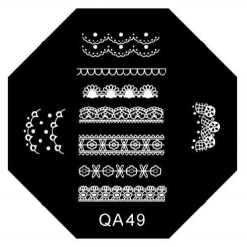 NAIL ART IMAGE STAMPING PLATE (QA-SERIES)