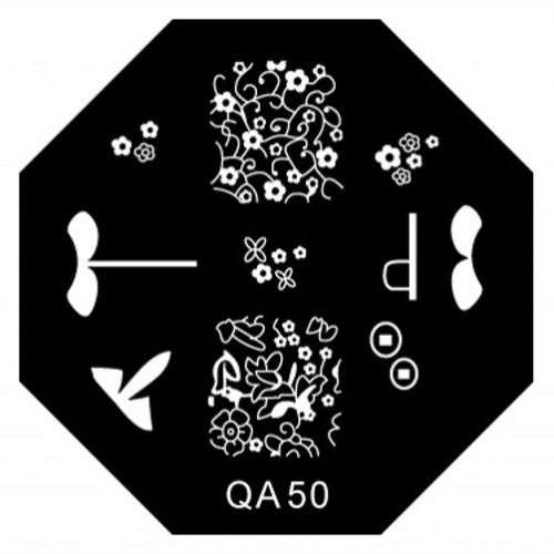 NAIL ART IMAGE STAMPING PLATE (QA-SERIES) ***SALE***