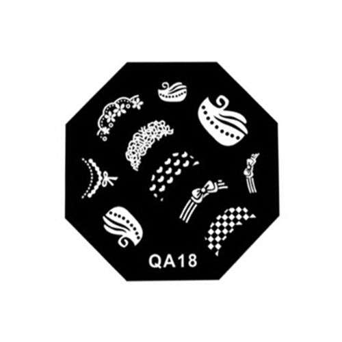 NAIL ART IMAGE STAMPING PLATE (QA-SERIES)