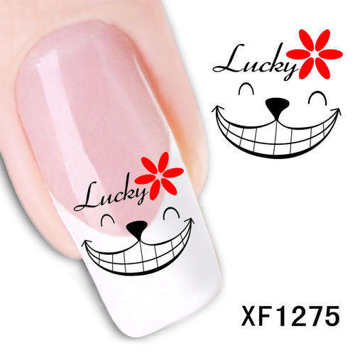 NAIL ART - WATER TRANSFER - FACES