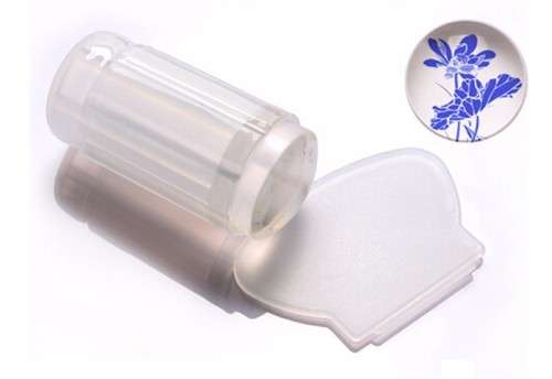 Silicone Transparent Nail Art Stamper - Clear