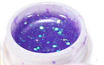 UV GEL - BIG GLITTER - BLUE/PURPLE