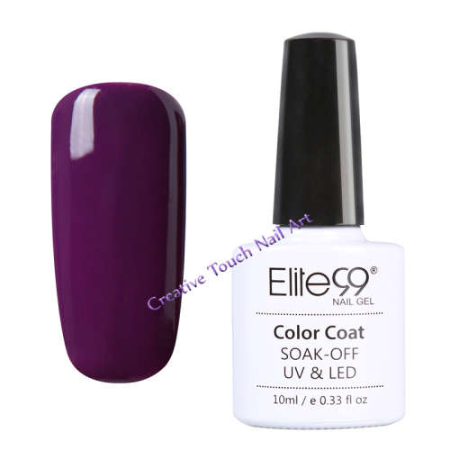ELITE99 SOAK OFF UV/LED GEL NAIL POLISH - PURPLE SERIES - 008
