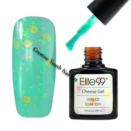Elite99 10ml Cheese Candy Cream Soak Off UV/LED Gel Polish (Cool Mint)