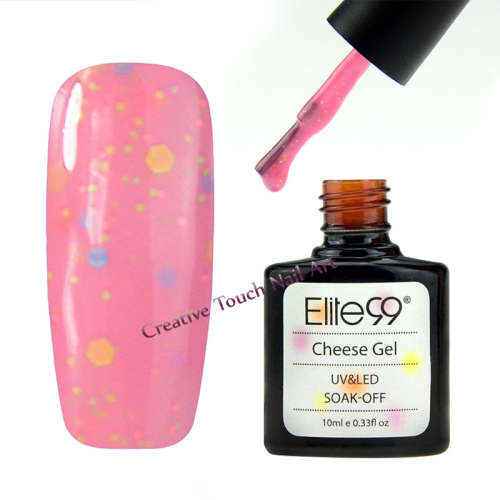 Elite99 10ml Cheese Candy Cream Soak Off UV/LED Gel Polish (Pink Smoke)