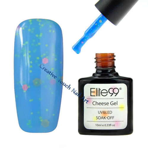 Elite99 10ml Cheese Candy Cream Soak Off UV/LED Gel Polish (Sky Blue)