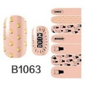 NAIL ART - INSTANT MANICURE WRAP (B SERIES) -