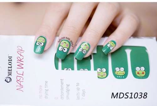 NAIL ART/NAIL ART DECAL/INSTANT NAIL ART/NAIL ART WRAP/FROG NAIL ART