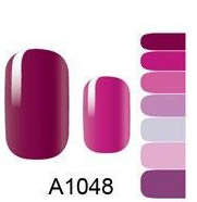 NAIL ART - INSTANT MANICURE WRAP (A SERIES) - PURPLE COLOR