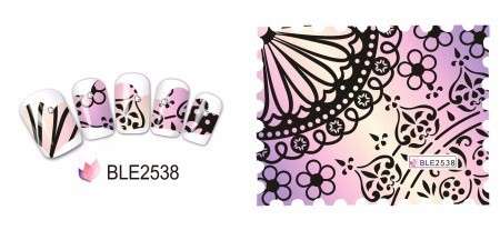 WATER TRANSFER NAIL ART DECAL - STAMP