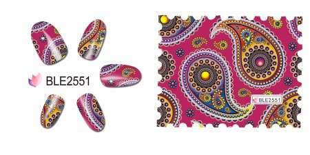 WATER TRANSFER NAIL ART DECAL - STAMP