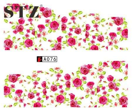 WATER TRANSFER NAIL ART DECAL - FLOWER