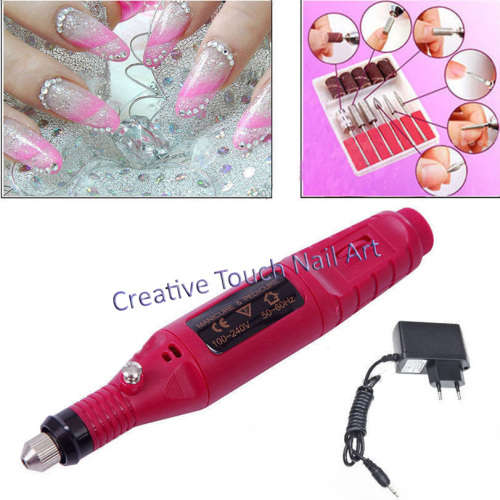 ELECTRIC NAIL FILE/BUFFER  DRILL KIT INCLUDES BITS