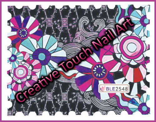 WATER TRANSFER NAIL ART DECAL - STAMP
