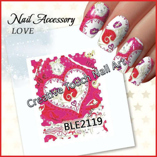WATER TRANSFER NAIL ART DECAL - STAMP
